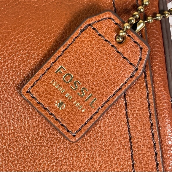 Fossil leather medium crossbody bag - Picture 11 of 13